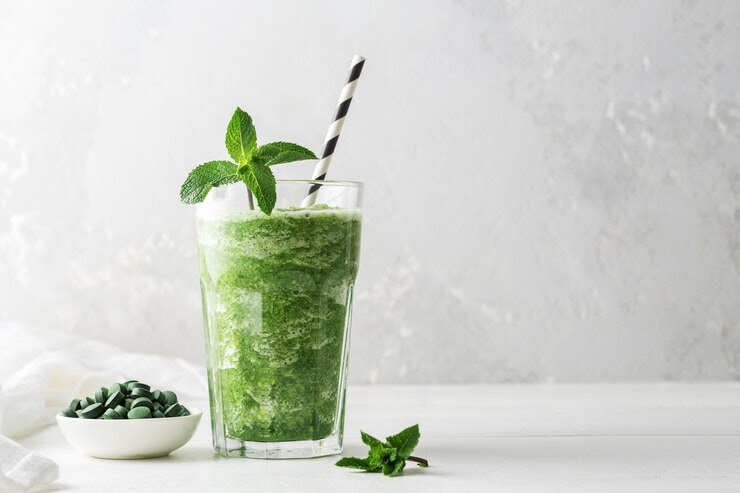 chlorella juice detox